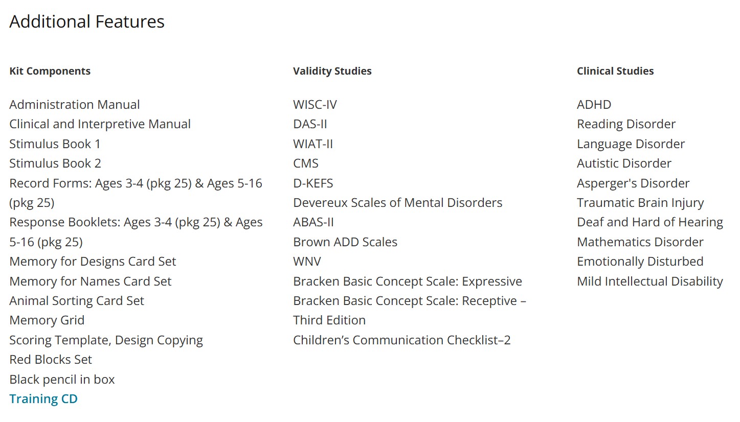 NEPSY-II - NEPSY | Second Edition - Psychological Assessment - Fu Kang Healthcare Shop Online NEPSY-II - NEPSY | Second Edition - Psychological Assessment - Fu Kang Healthcare Shop Online